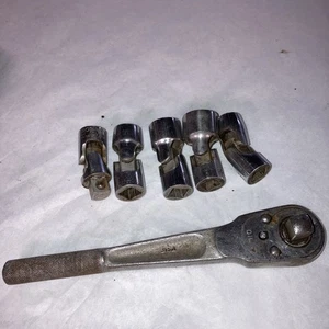 Bonney Tools Swivel Sockets And Ratchet Set (6) PCs - Picture 1 of 9