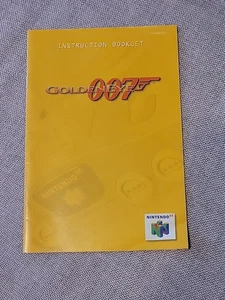 goldeneye 007 n64 manual Only Nintendo 64 - Picture 1 of 3