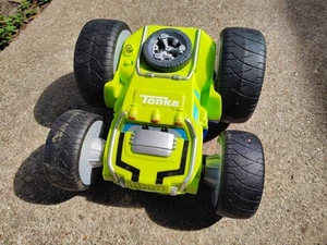 Tonka Chuck & Friends Flip Bounce Back Racer NO Remote Blue/Green R/C Car 2010 - Picture 1 of 5