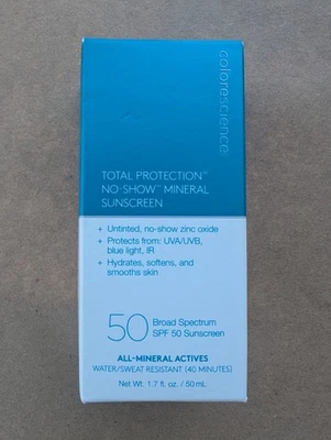 Colorescience Sunforgettable Protección Total No-Show Protector Solar Mineral FPS 50 Foto 1 de 3