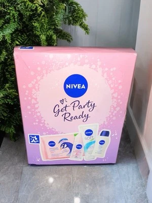 NIVEA Get Party Ready 4pc Skincare Gift Set – Limited Edition - Image 1 of 4