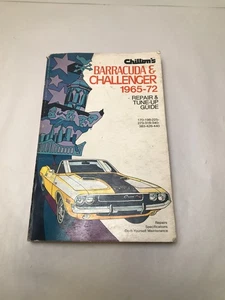 Chilton’s Repair And Tune-up Guide For Barracuda And Challenger 1965-1972 - Foto 1 di 3