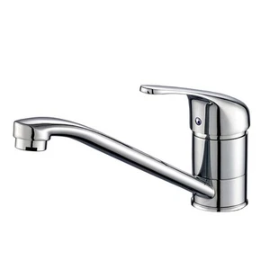 Classic Single Handle Kitchen Sink Faucet, Brass 360 Degree Swivel Single Hol... - Picture 1 of 8