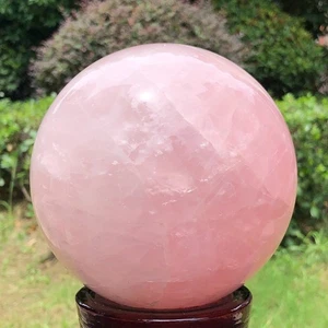 7 Pfund natürliche rosa Kristall Stein Quarz Kugel Heilung Reiki - Bild 1 von 18