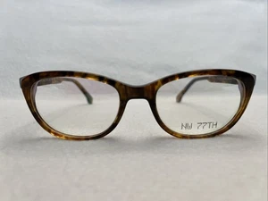 NW 77TH BOOKCASE Tort Eyeglasses Full Rim 51-18-138 Frames - Smaller Size - NEW - Picture 1 of 6