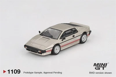 **Pre-Order**MINI GT 1:64 Esprit Turbo Metallic Silver Diecast Model Car - Image 1 of 3