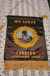 Bandera Internacional Bandera Club de Leones Conferencia Distrito 1984 León de Canadá de Colección - Imagen 1 de 8