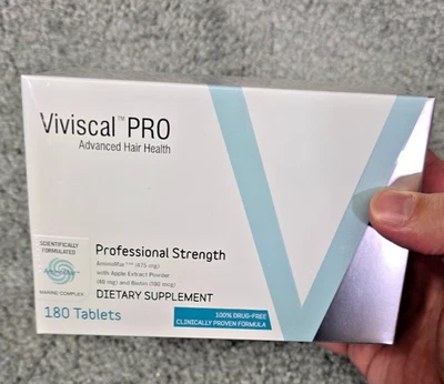 VIVISCAL PRO - Comprimidos Profesionales para el Crecimiento del Cabello 180 Exp. 08/2027 Foto 1 de 4