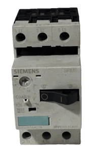 Siemens Sirius 3RV1011-1CA10 / G/020606 E01 / 3ZX1012-0RV01-1AA1 / Cat. A / AC-3 - Imagen 1 de 9