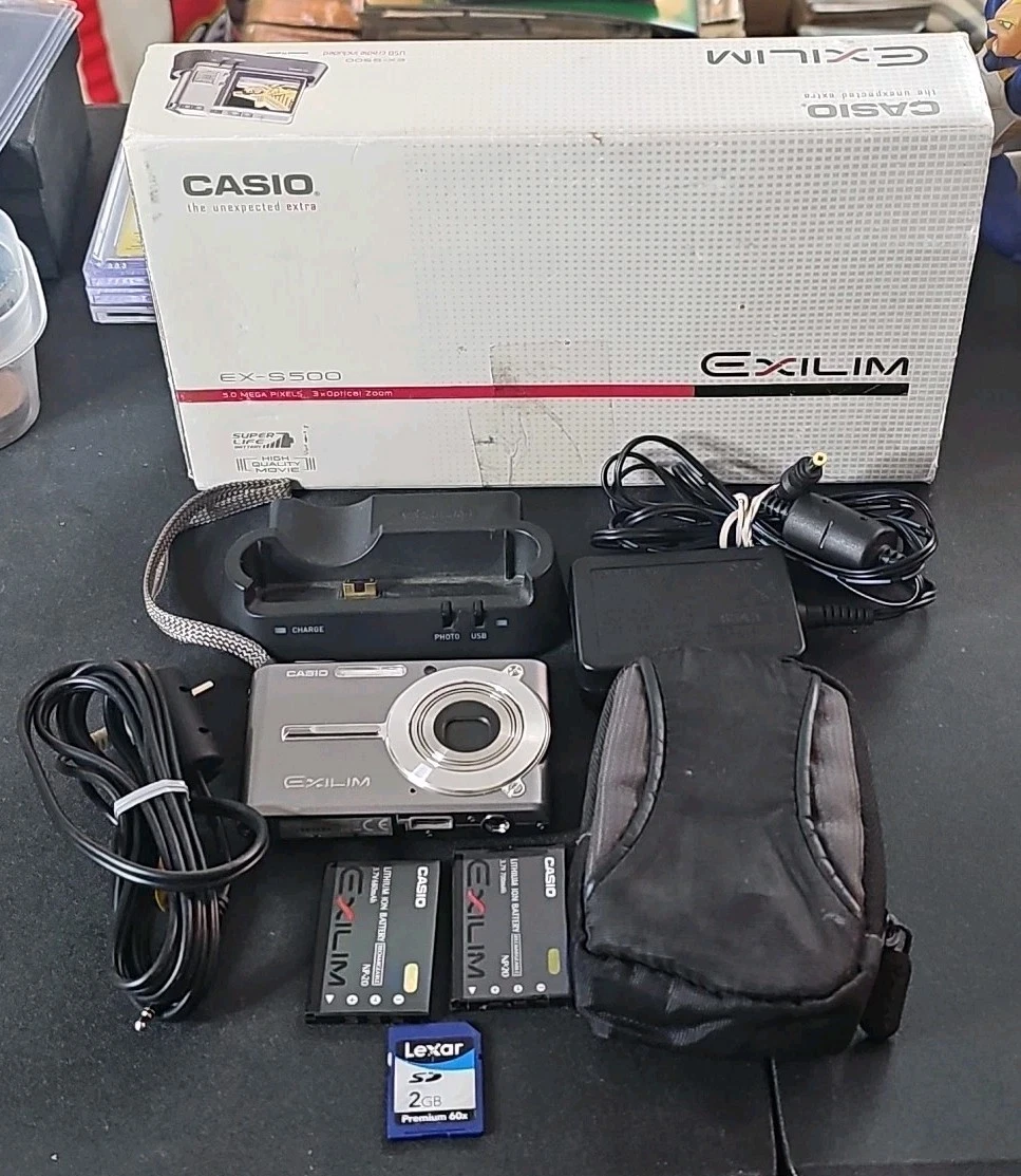 Casio Exilim EX-S500 Digital Cameras for Sale - Shop New & Used