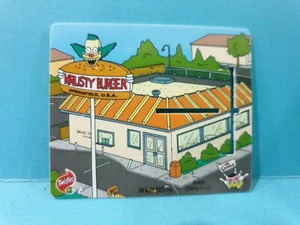 "Krusty Burger"" de Los Simpson 2005 tarjeta Twisties 🙂 PUBLICACIÓN GRATUITA - Imagen 1 de 1