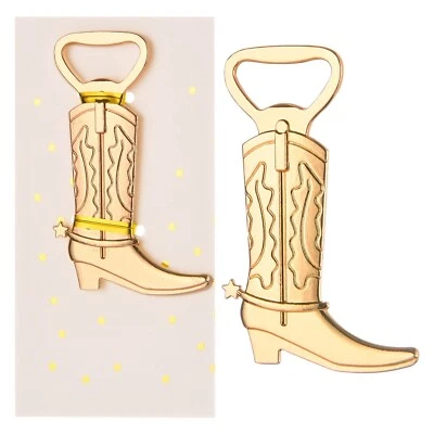 30PCS Cowboy Boots Bottle Openers for Favors，Gifts，Decorations or  - Image 1 of 4