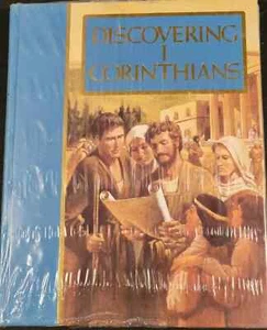 Book Study Hard Back Discovering I Corinthians Book & My Working Bible Softback - Foto 1 di 2
