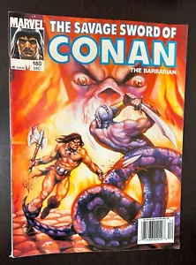 SAVAGE SWORD OF CONAN #180 (Rivista Marvel Comics 1990) -- FN - Foto 1 di 1