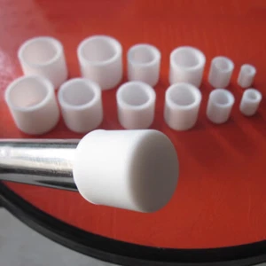 White End Cap Silicone Rubber Blanking Stopper Cover For Pipe Tube 3.7mm-60.5mm - Picture 1 of 8