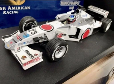 F1 BAR HONDA 02 RICARDO ZONTA DE 2000 AU 1/18 SCALE 180000023 MINICHAMPS - Photo 1/3