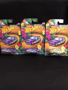 Hot Wheels VW Volkswagen Squareback and Ford Escort Easter 2024 Lot of 3 - Picture 1 of 6