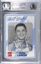 1989-90 Collegiate Collection/Coca-Cola North Carolina's Finest York Larese #102