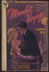 Moonlit Voyage Elizabeth Dunn 1948 Vintage Paperback Romance - Picture 1 of 1