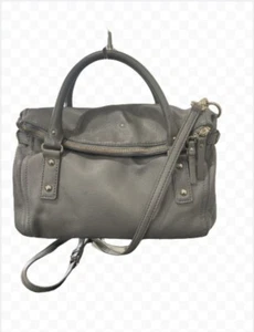 Kate Spade Cobble Hill Leslie Gray Leather Shoulder Bag Tote Satchel Crossbody - Picture 1 of 13