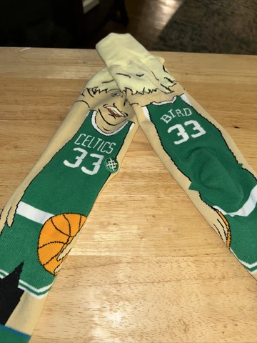 Stance Brand Larry Bird Novelty Socks NWOT Cover