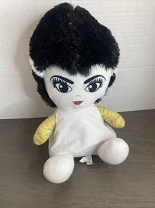 Bride of Frankenstein Toy Monsters Plush Collectible. 10 Inches - Picture 1 of 4
