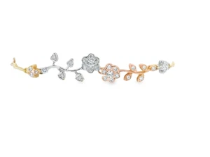 14K Gold Multi-Tone Bracelet - Picture 1 of 6