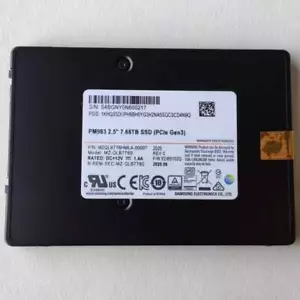 SSD Samsung PM983 7.68TB U.2 MZQLB7T6HMLA-00007 2.5" Nvme MZ-QLB7T60 - Imagen 1 de 2