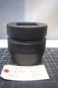 OZAT 2-1/2" Drive 2-11/16" Impact Socket 6 Point Wrench - Picture 1 of 7