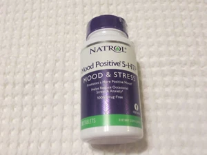 Natrol Mood Positive 5-HTP Mood & Stress 50 Tablets - Exp. 2/28/2025 - Picture 1 of 1