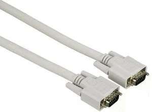 Hama VGA-Kabel 15-pol 1,8m HDD-Stecker Monitor-Kabel Anschlusskabel SVGA VGA XGA - Bild 1 von 3