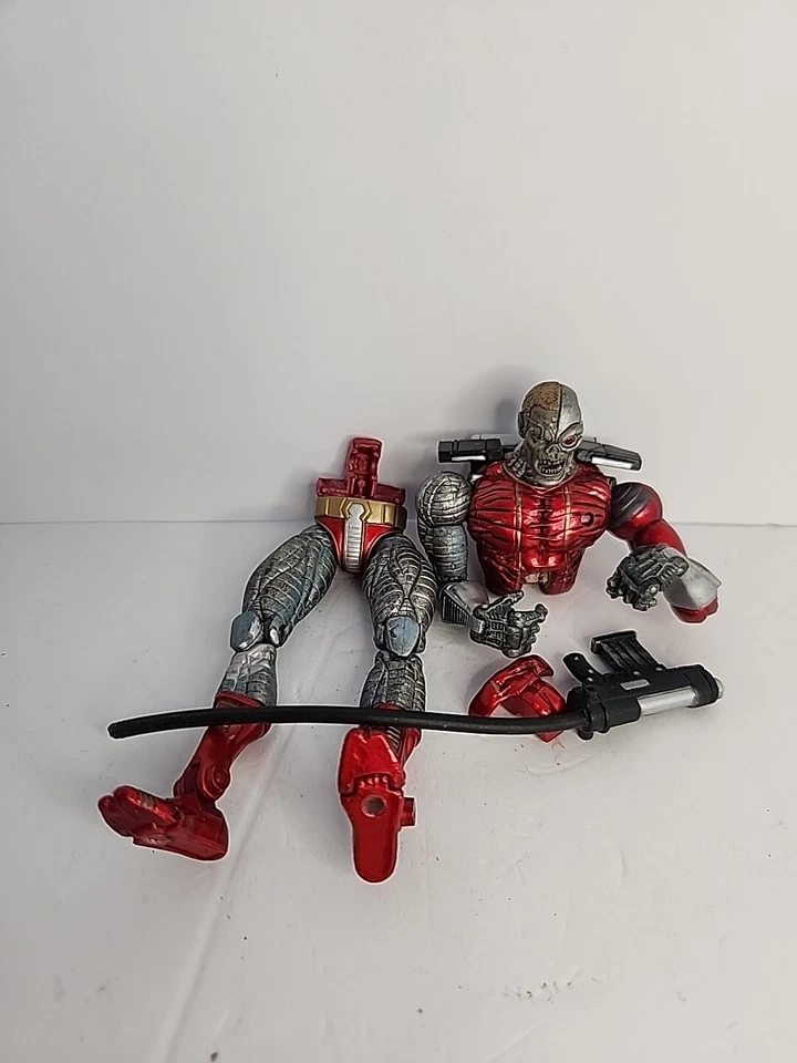 Figura de acción ToyBiz Marvel Legends Deathlok 2005 Galactus BAF Wave 6" - Rota Foto 1 de 1