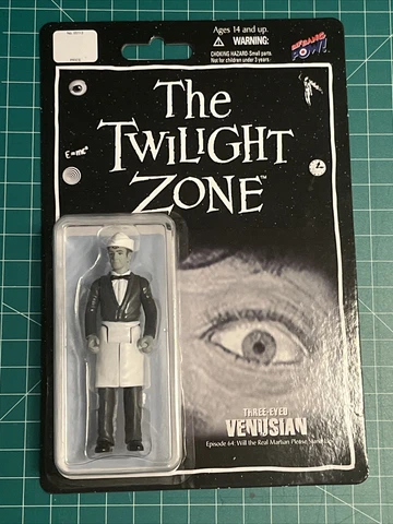 The Twilight Zone Bif Bang Pow Three Eyed Venusian Action Figure Mint Condition! Cover