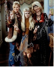CAROLINE RHEA MELISSA JOAN HART BETH BRODERICK Signed 8x10 SABRINA Photo