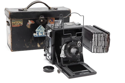 Graflex 3 1/4 x 4 1/2 Pre Anniversary Speed Graphic Camera (AS-IS) #30953 - Image 1 of 4