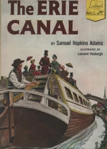THE ERIE CANAL, LANDMARK BOOK #34, HC, DJ, 1953, Samuel Hopkins Adams - Picture 1 of 9