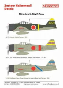 Mitsubishi A6M2 Zero Mod.21 - 1941-43 - 48095 - decals - Bild 1 von 2