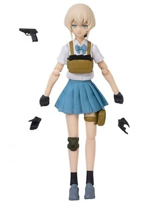 Little Armory Armed JK Variant E 5in Anime Action Figure figma Tomytec Japan NIB - Image 1 of 3