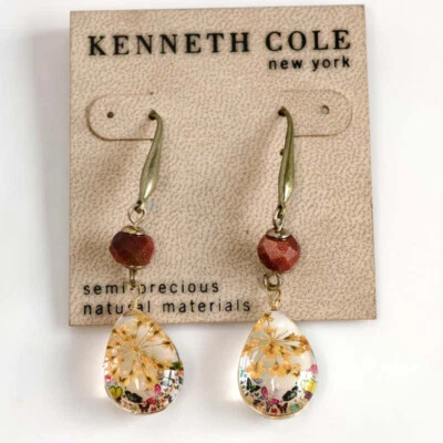New Kenneth Cole Teardrop Drop Earrings Gift Fashion Women Party Holiday Jewelry - Image 1 of 3