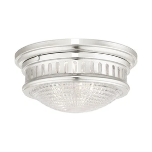 Berwick - 2 Light Flush Mount in Coastal Style - 13 Inches wide by 5.75 Inches - Picture 1 of 4