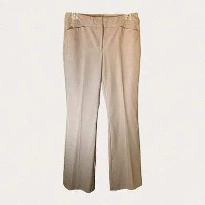 Брюки женские WHBM White House Black Market размер 2 - льняные широкие брюки - Изображение 1 из 2