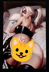 Artist Alley Multiverse Saga Black Cat + Venom Cosplay Virgin Nice Dhaxina - Bild 1 von 1