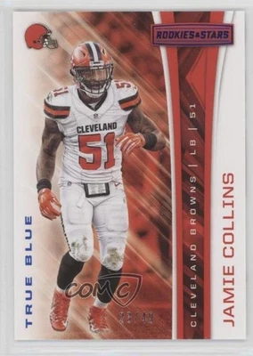 2017 Panini Rookies & Stars True Blue /49 Jamie Collins #145 - Image 1 of 2