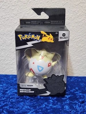 Pokemon Select Togepi Figura Metálica 3" Serie 3 Pokémon Jazwares Nuevo Foto 1 de 2