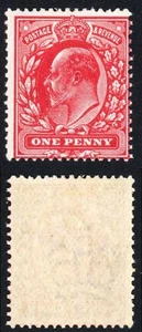 KEVII M7 (3) 1d Rosa Intensa Roja Harrison Perf 14 x 15 Muy Fino U/M - Imagen 1 de 1