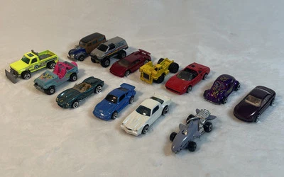 Lote de 12 Coches Hot Wheels Vintage Años 70-1990 Diecast Modelos Mixtos Colección Foto 1 de 4