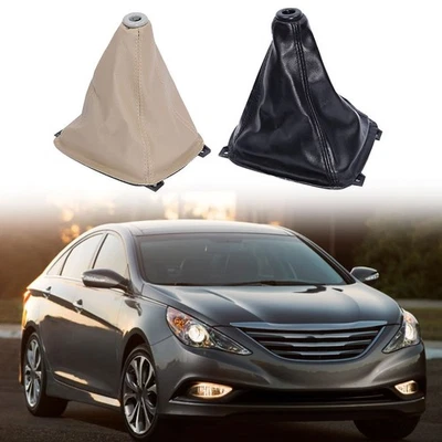 For Hyundai For Sonata Leather Gear Shift Knob Cover 1998 to 2006 Car Accessory - image 1 of 4