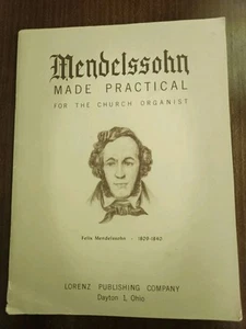 Mendelssohn Hecho Práctico Para la Iglesia Organista Cristiano Clásico Lorenz - Imagen 1 de 6