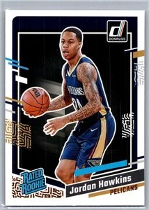 2023-24 Donruss Basketball JORDAN HAWKINS RC Rated Rookie #219 PELICANS 2 Lot - Picture 1 of 4