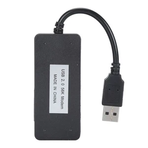 USB 56K External Dial Up Fax Data Modem Dual RJ11 Ports Support Caller ID - Picture 1 of 22